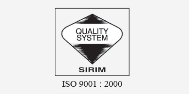 MS ISO 9001 : 2000 certification