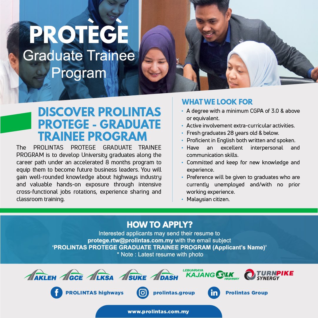 Protègè Graduate Trainee 2021