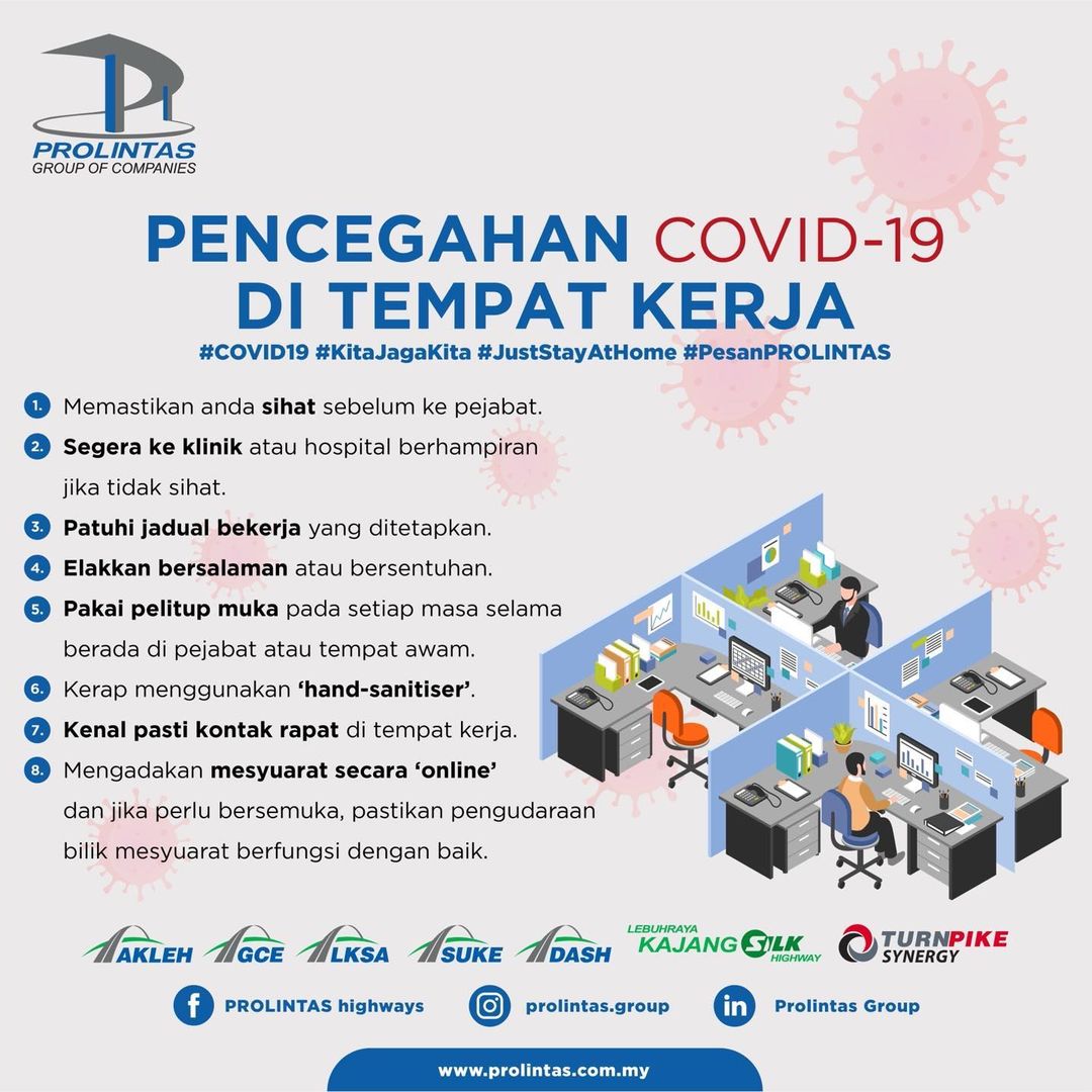 Pencegahan Covid di Tempat Kerja