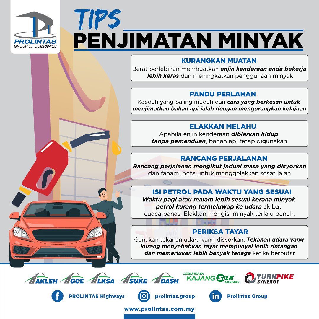 Tips Penjimatan Minyak