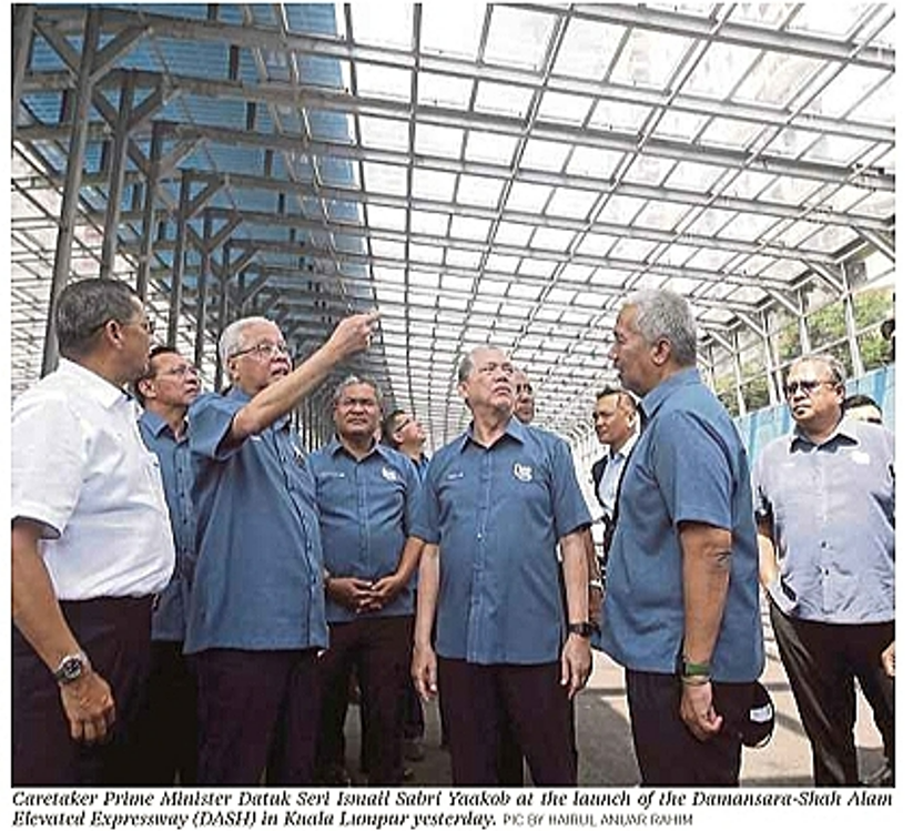 New Straits Times | Prime Minister Datuk Seri Ismail Sabri Yaakob at the launch of DASH