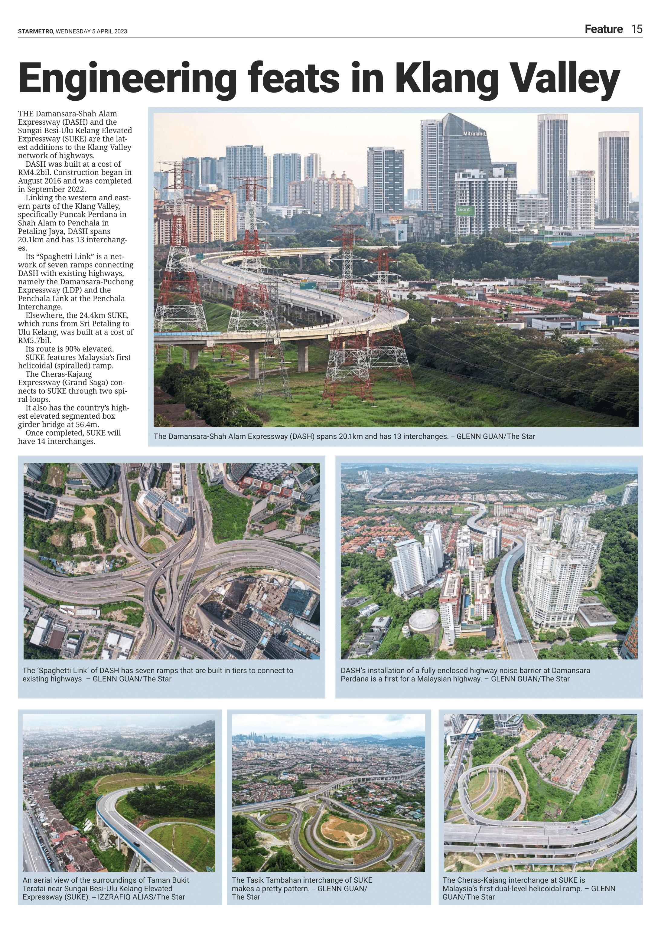 THE STAR | ENGINEERING FEATS IN KLANG VALLEY