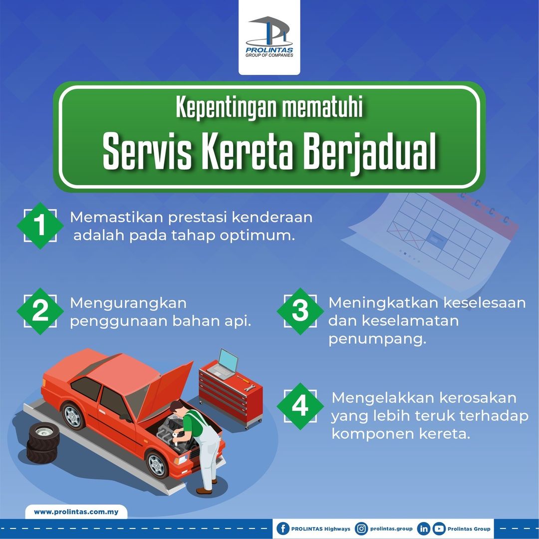 SERVIS KERETA SECARA BERKALA