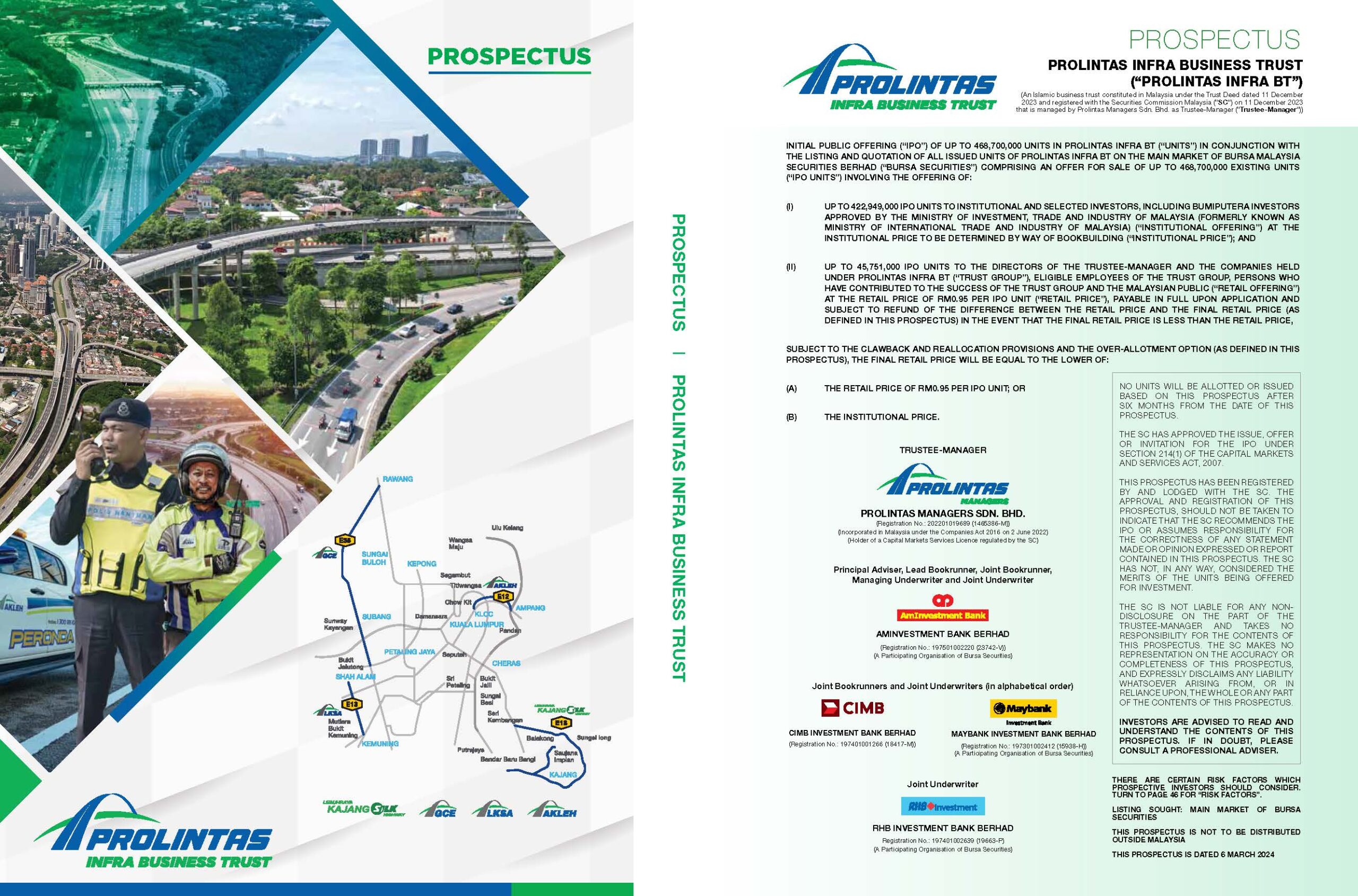 PROLINTAS INFRA BT – PROSPECTUS